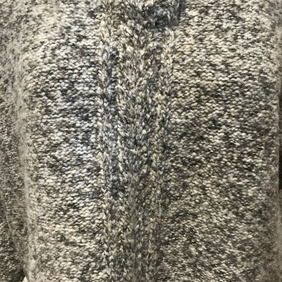 Vintage Alps British Wool Blend Grey White Sweater Women’s Size XL - Picture 2 of 8